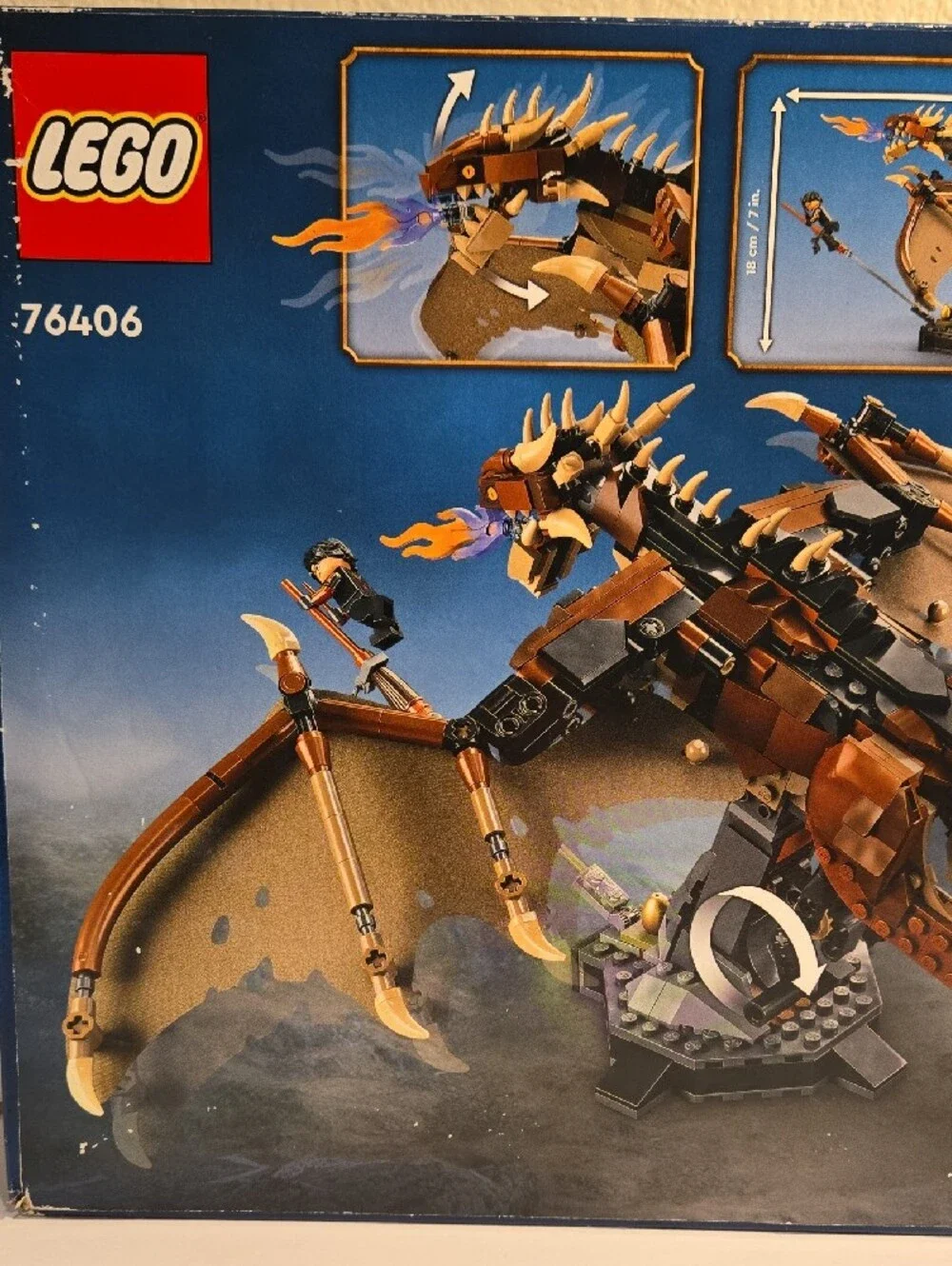 LEGO Harry Potter: Hungarian Horntail Dragon (76406) (Sealed/NIB)